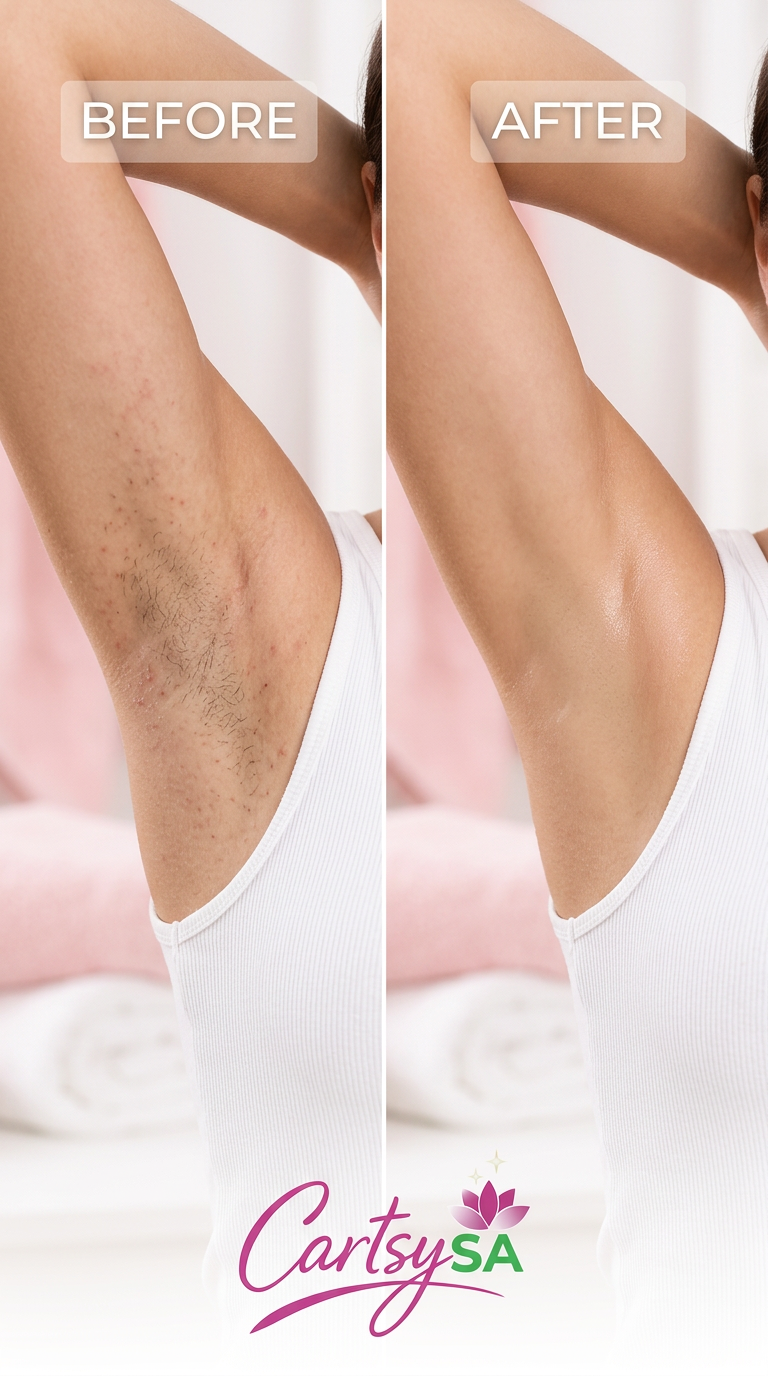 CartsySA™ IPL Laser Hair Removal Device ✨ – Smooth Skin Without Shaving or Waxing