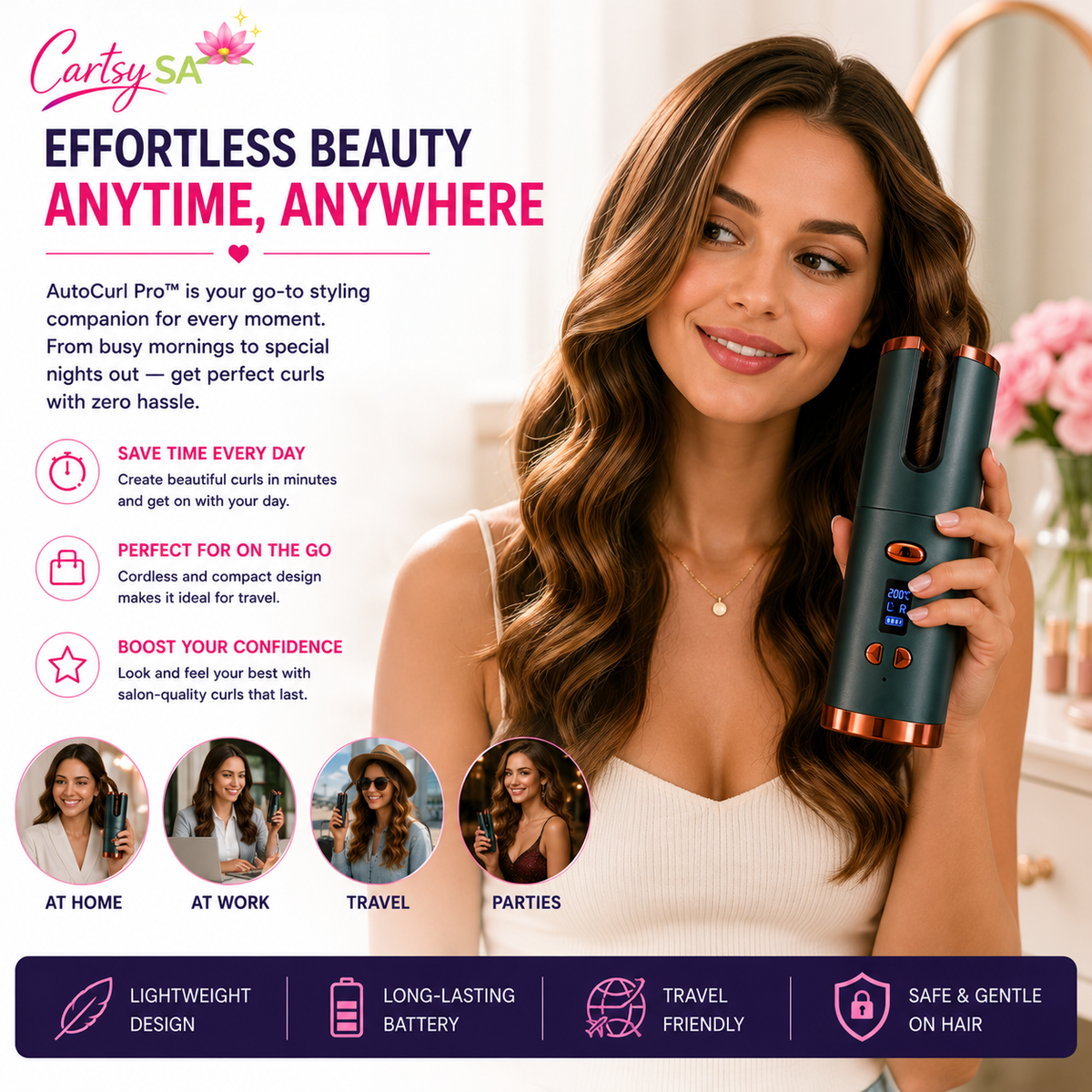 CartsySA™  AutoCurl Pro