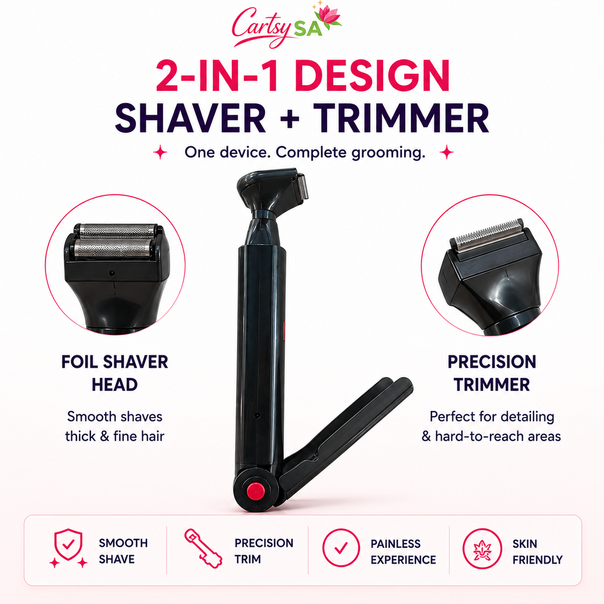 CartsySA™ Back Hair Shaver