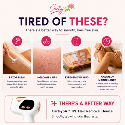 CartsySA™ IPL Hair Removal Device
