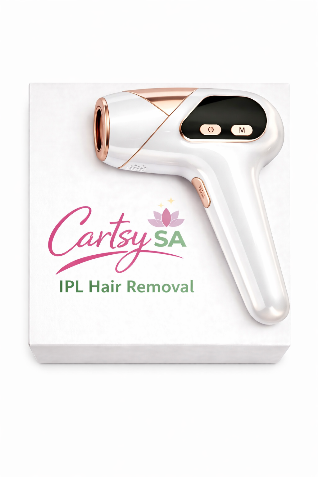 CartsySA™ IPL Laser Hair Removal Device ✨ – Smooth Skin Without Shaving or Waxing